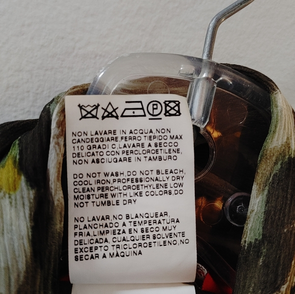 MaxMara Studio 100% Silk Tie Neck Blouse - Picture 6 of 7